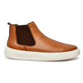 Country Maddox Tan Leather Boots: Comfort Meets Style